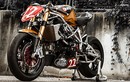 “Lột truồng” siêu môtô Ducati 1198 thành xế Cafe Racer 